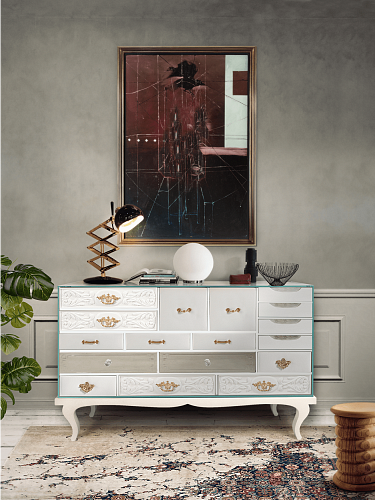 Urban Weißes Luxe Sideboard