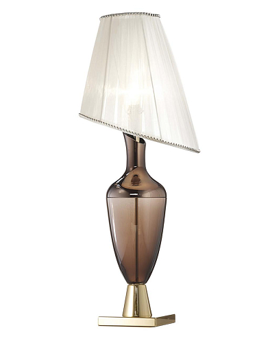 Coffee Murano-Glas-Tischlampe