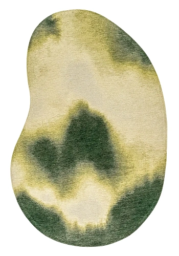 Aquarelle Leaf Teppich