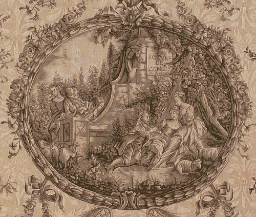 Liebesbrunnen Wandteppich