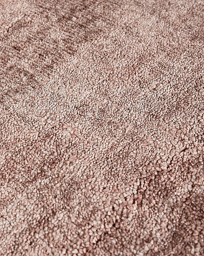 Runder Puder Bambusseide Teppich