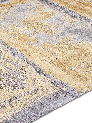 All Gold on Grey Teppich
