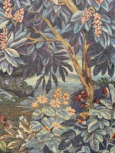 Flämisches Grün Wandteppich