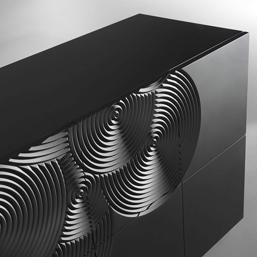 Contemporary Schwarzes Sideboard