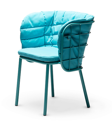 Jujube SP-B Aquafarbener Outdoor-Stuhl