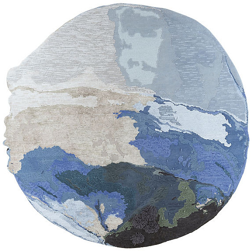 Blau Exklusiv Teppich