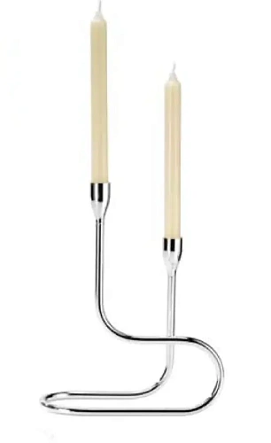 Zweiflammiger Kandelaber