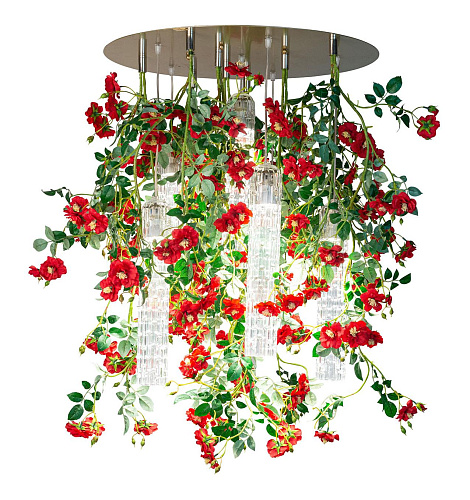 Wil Red Roses Large Kronleuchter