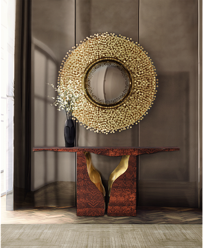 Fissure Walnuss‑Konsole