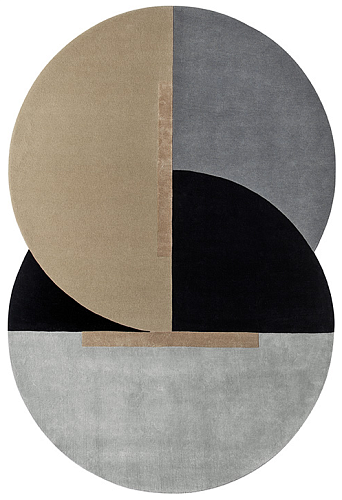 Contemporary design carpet Eclypse Teppich