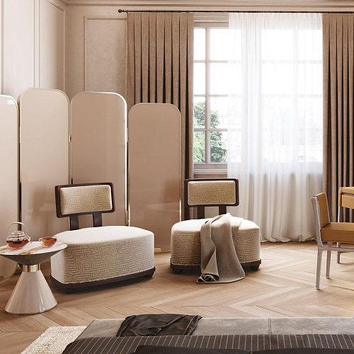 Lady Luxuriöser italienischer Sessel