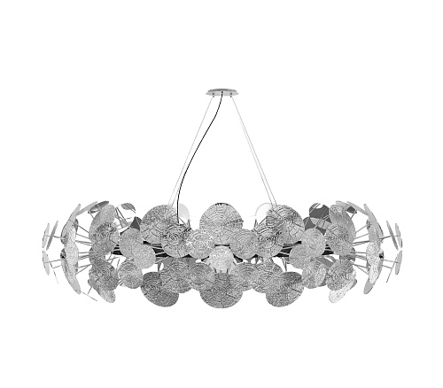 Gravity Silberner Kronleuchter