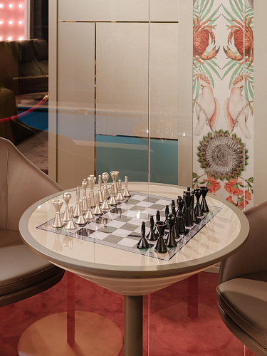 Goemon Schach & Backgammon Tisch