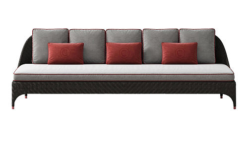 Dreisitzer Outdoor‑Sofa