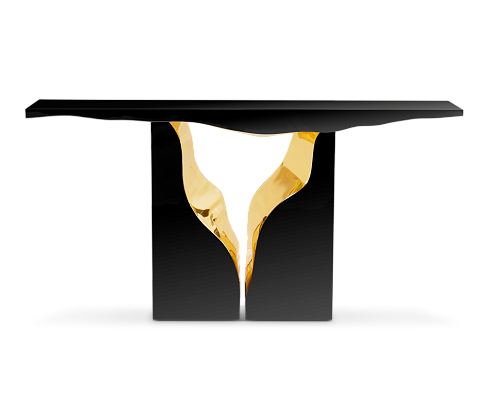 Fissure Schwarze Konsole