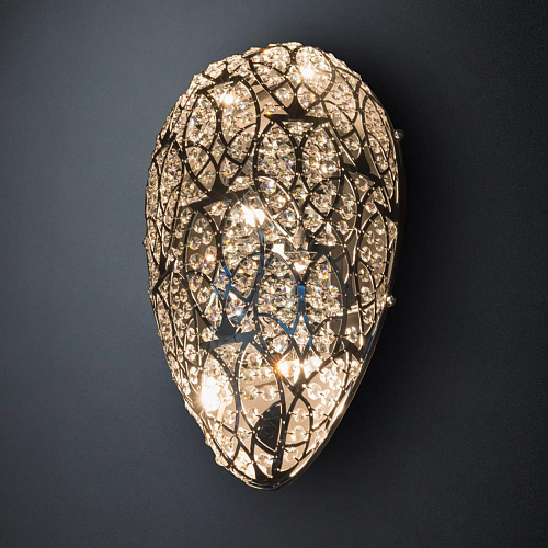 Arabesque Egg H40 Wandleuchte
