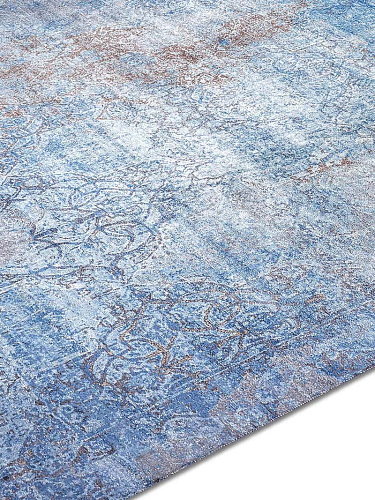 FerahanSplash Turquoise Teppich
