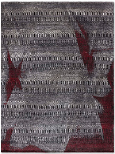 mit Gras Red Wood Teppich