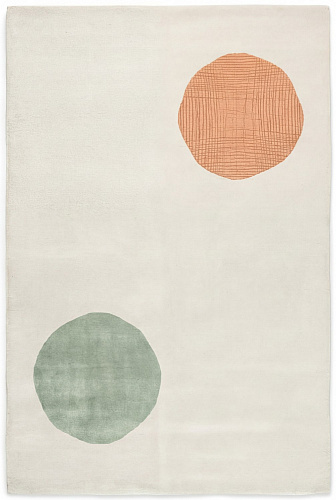 Minimal Dots Color Teppich