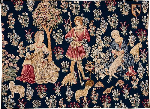 Wool Work without Border Wandteppich