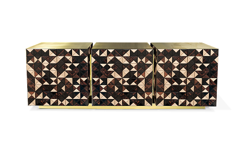 Mosaic Walnuss‑Sideboard