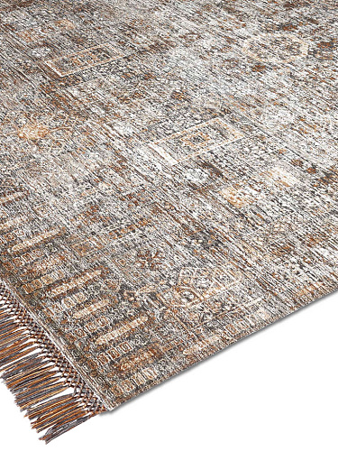 Agra Original on Charcoal Teppich