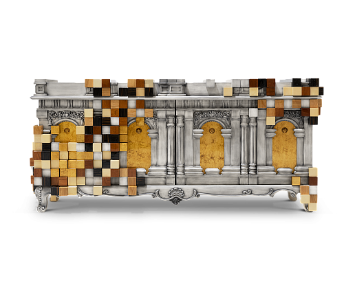 Trafalgar Graues Sideboard