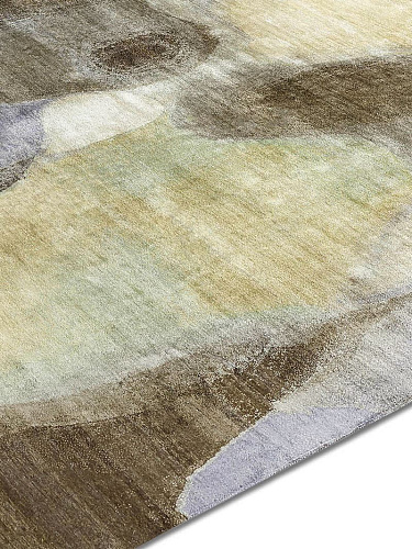 Olive Mauve Teppich