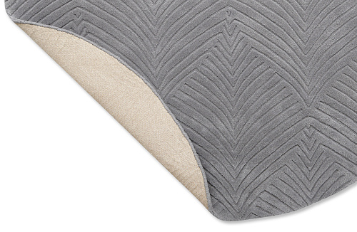 Folia Cool Grey 38904 Runder Teppich