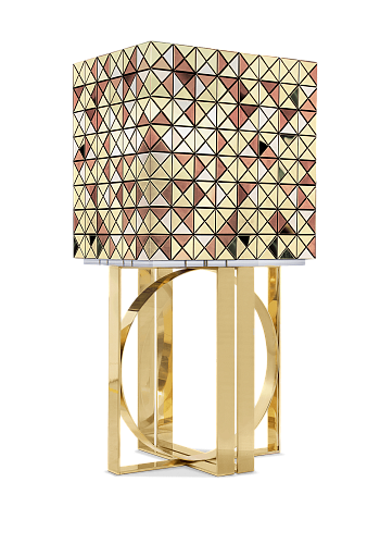 Mosaic Goldakzente‑Schrank