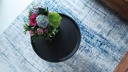 8421 Bronx Azurite Teppich