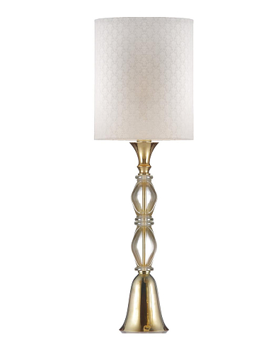 Gold Murano-Glas-Tischlampe