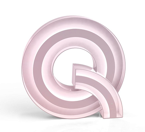 Quirky Buchstabe Q