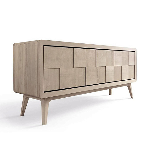 Artes Quadratisches beiges Sideboard