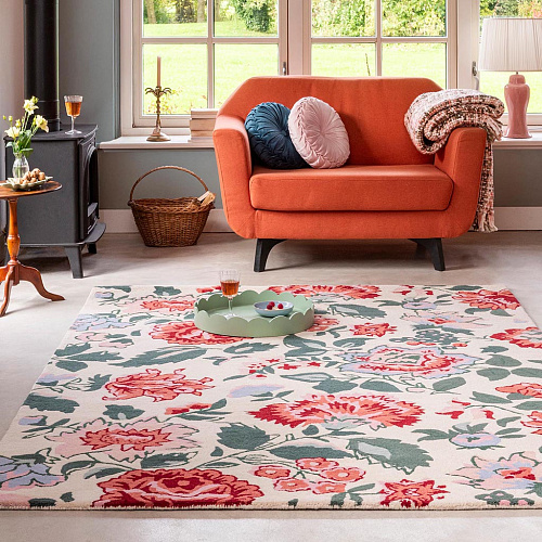 Wendling Floral Poppy Red Teppich