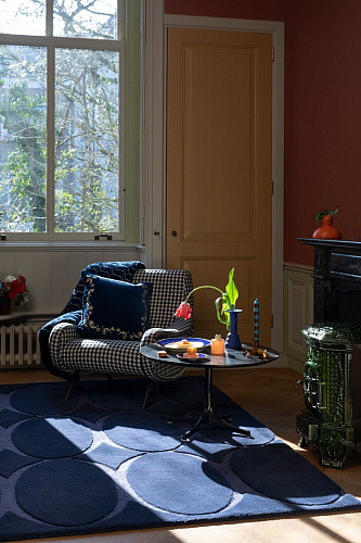 Renaissance Blue 39008 Teppich