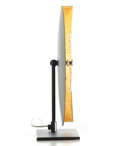 Eye Gold Leaf Kristall-Tischlampe