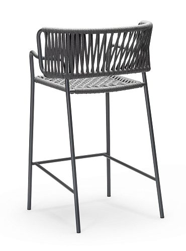 Klot SG Grauer Barhocker