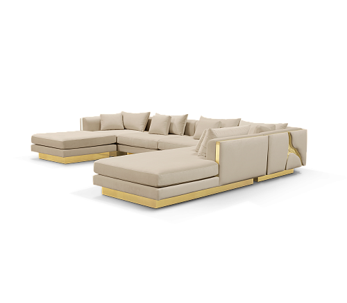 Fissure Modulares Luxus‑Sofa