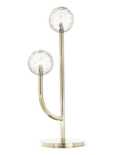 Cactus Gold Kristall-Tischlampe