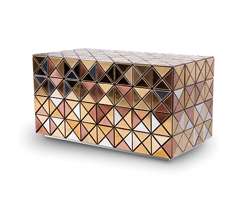 Pixelierter Nachttisch