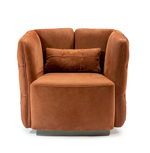 Ford Rust Velvet Sessel