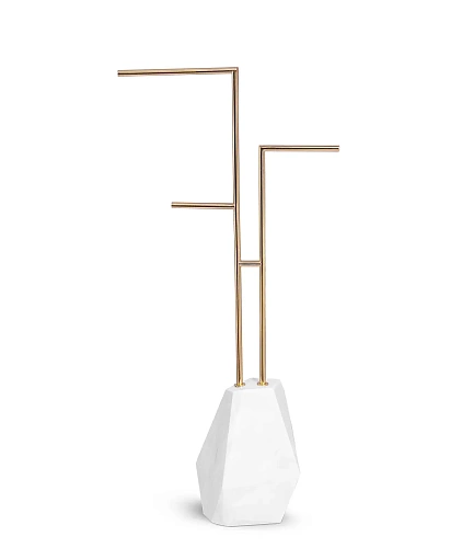 Brilliance Weißer Handtuchhalter