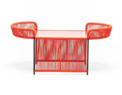 Altana OV Roter Outdoor-Loungetisch