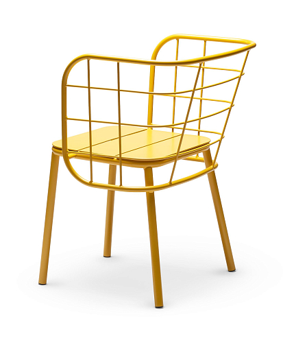 Jujube SP Gelber Outdoor-Stuhl