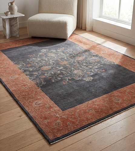 Obsidian Frame Teppich