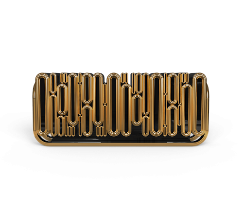 Ellipse Gold‑Sideboard