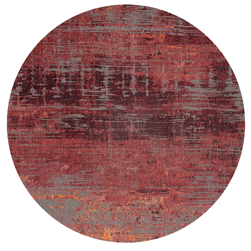 Nassau Red 9125 Runder Teppich