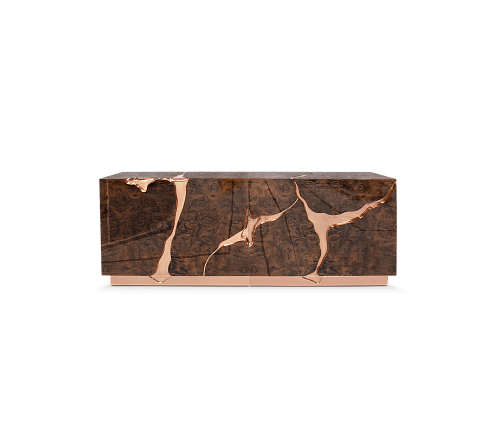 Fissure Roségold‑Sideboard
