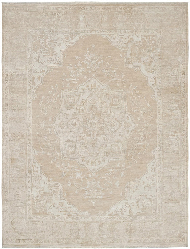 Classic Medallion Ivory Teppich